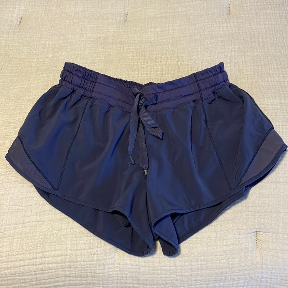 Blue/Purple Lululemon shorts. Size 6.